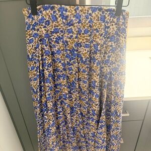 Sezane midi skirt